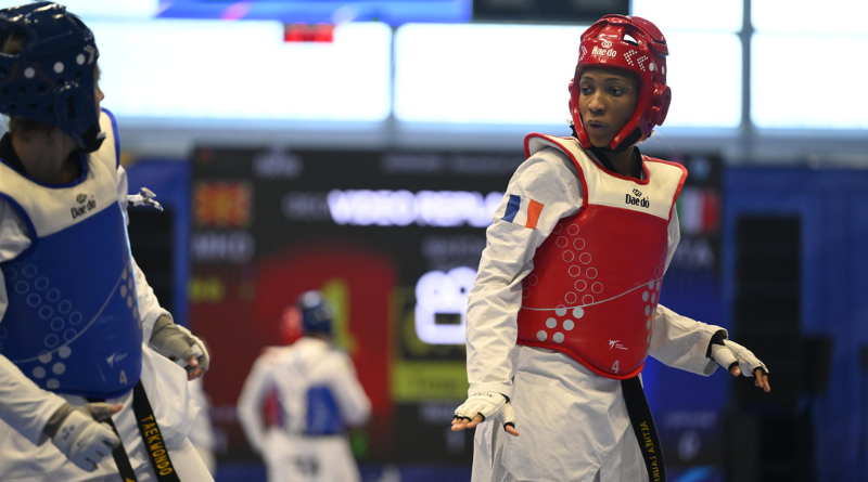 Jeux Européens 2023 Althéa Laurin (Taekwondo) en bronze