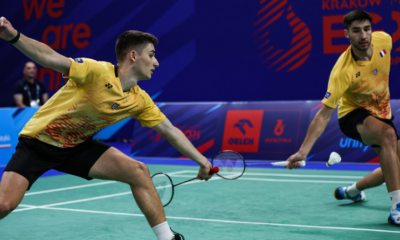 Jeux Européens 2023 Christo et Toma Junior Popov (badminton) également en bronze
