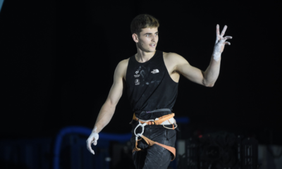 Jeux Européens 2023 Diego Fourbet (escalade) en or sur l'épreuve de difficulté