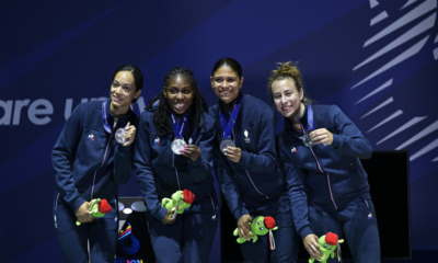 Jeux Européens 2023 Les Bleues du fleuret (escrime) se parent d'argent (1)