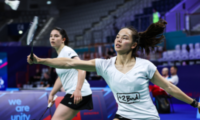 Jeux Européens 2023 Margot Lambert et Anne Tran (badminton) prennent le bronze