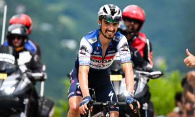 Julian Alaphilippe « Je quitte la course fatigué, mais avec un bon feeling »