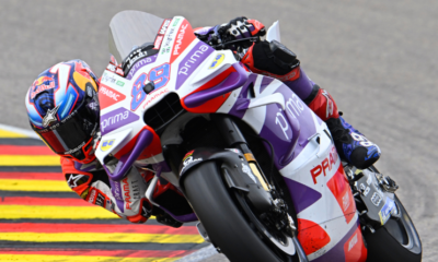 MotoGP Allemagne 2023 Jorge Martin survole la course sprintMotoGP Allemagne 2023 Francesco Bagnaia en pole position, Zarco 4ème