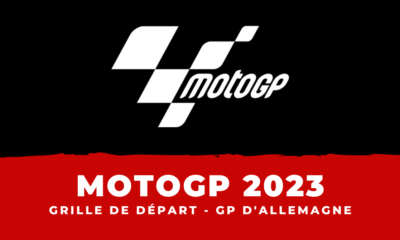 MotoGP - Grille de départ Grand Prix d'Allemagne 2023
