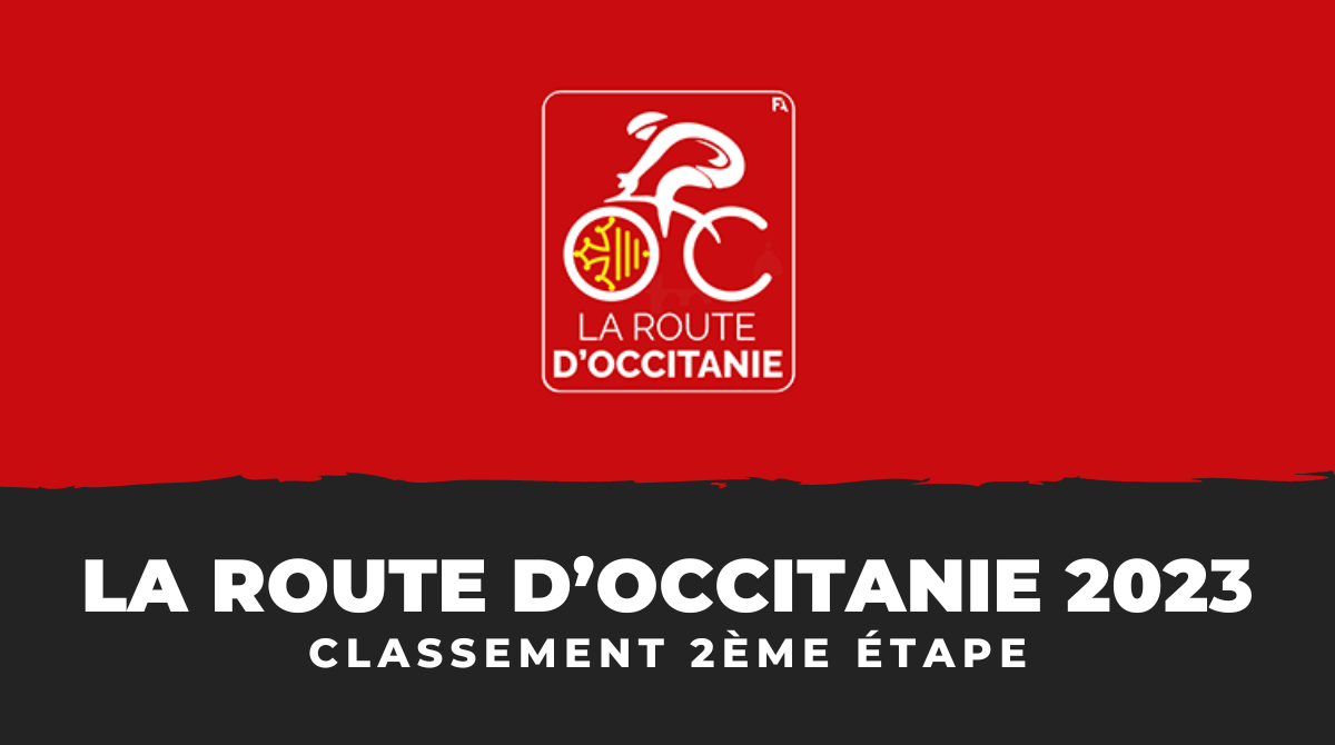Route d'Occitanie 2023 - Classement 2ème étape