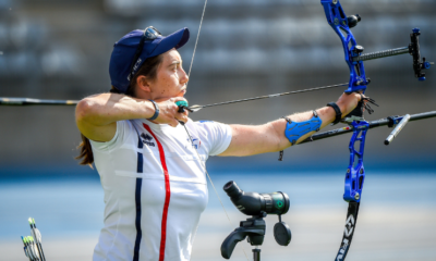 Tir à l'arc Mélanie Gaubil et Thomas Chirault en argent au Grand Prix Européen d'Umag