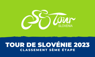 Tour de Slovénie 2023 - Classement 5ème étape