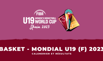 Calendrier et résultats Coupe du monde féminine de basket U19 2023