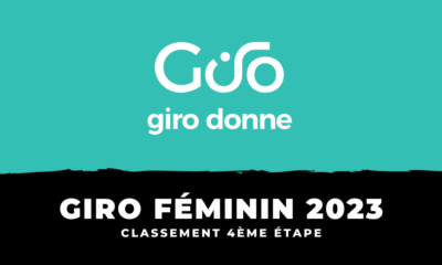 Giro Féminin 2023 - Classement 4ème étape