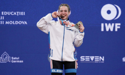 Haltérophilie Sara Iafrate double championne d'Europe U17 !