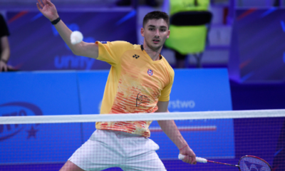 Jeux Européens 2023 Christo Popov (badminton) en argent