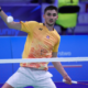 Jeux Européens 2023 Christo Popov (badminton) en argent