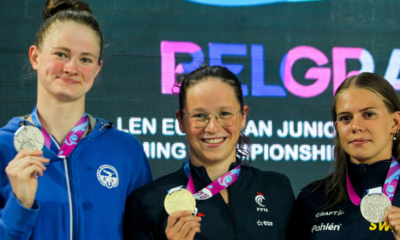Natation Justine Delmas championne d'Europe juniors, trois médailles pour la France