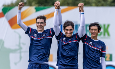 Tir à l'arc Les U18 français champions du monde par équipes !