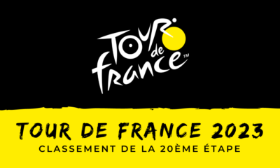 Tour de France 2023 - Classement 20ème étape