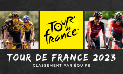 Tour de France 2023 - Classement par équipes