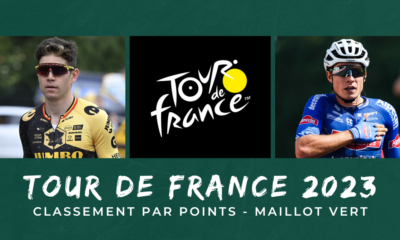 Tour de France 2023 - Classement par points Maillot vert