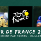 Tour de France 2023 - Classement par points Maillot vert