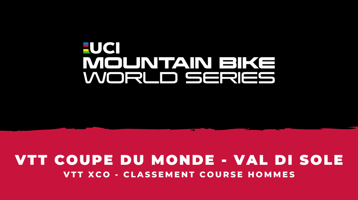 VTT XCO Val di Sole - Classement de la course hommes