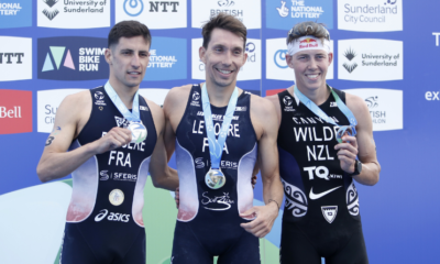 WTCS Sunderland Le Corre et Beaugrand l'emportent, Bergère et Lombardi 2e, le triathlon français rayonne!