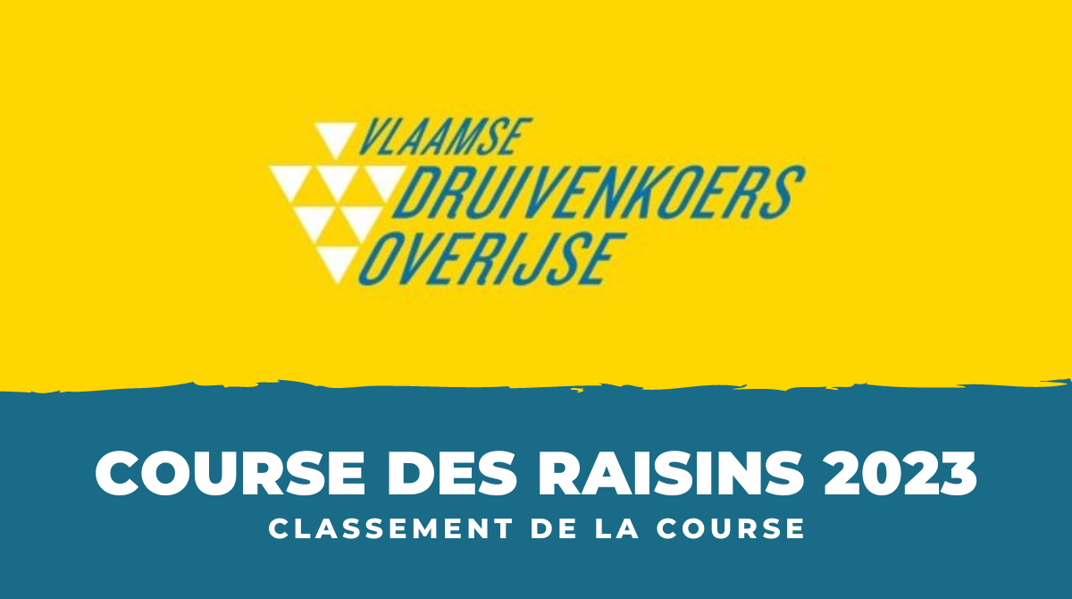 Classement Course des Raisins 2023