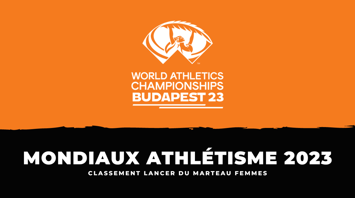 Classement Finale Lancer du marteau femmes Athlétisme Championnats du monde 2023