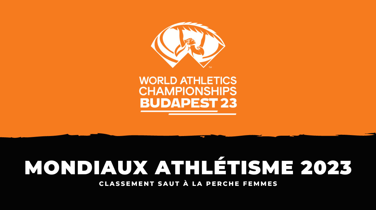 Classement Finale Saut à la perche femmes Athlétisme Championnats du monde 2023