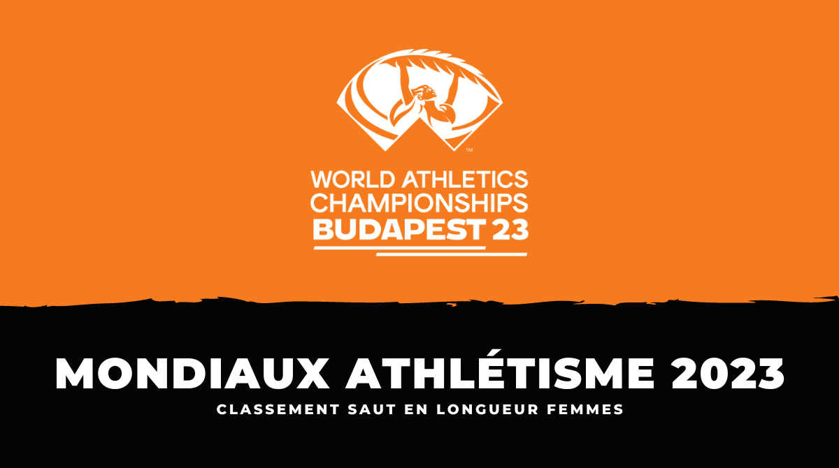 Classement Saut en longueur femmes Athlétisme Championnats du monde 2023