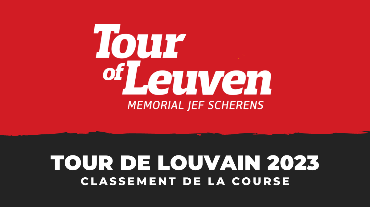 Classement Tour de Louvain 2023 (1)