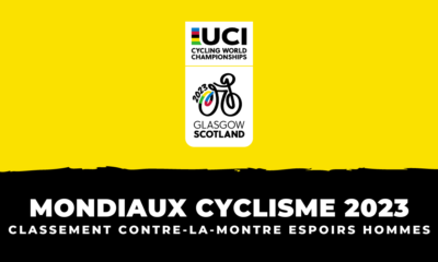 Cyclisme Championnats du monde 2023 - Classement contre-la-montre espoirs hommes