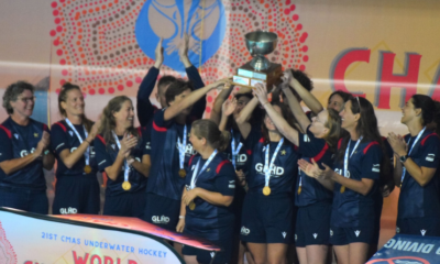 Hockey subaquatique La France rentre des Mondiaux avec 4 médailles dont un titre