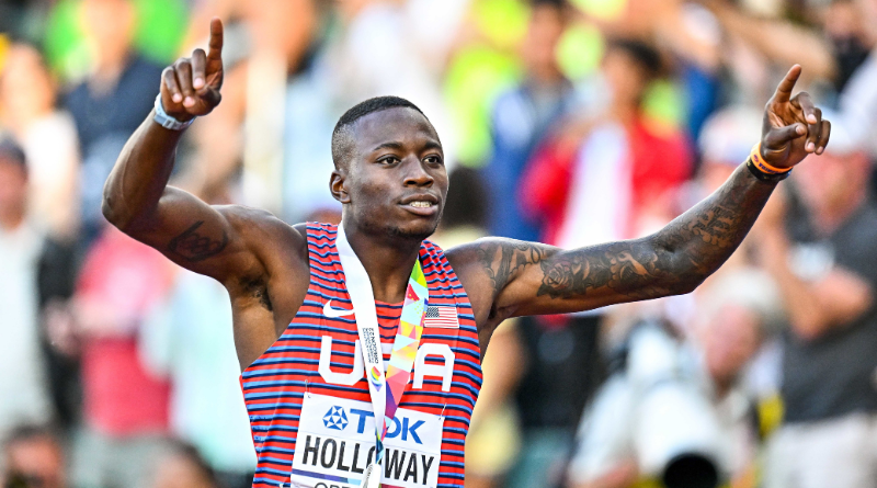 Mondiaux d'athlétisme 2023 Grant Holloway à nouveau titré sur le 110m haies