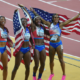 Mondiaux d'athlétisme 2023 Les USA sacrés sur le 4x100 m féminin