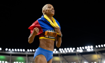 Mondiaux d'athlétisme 2023 Yulimar Rojas conserve son titre au triple saut (1)