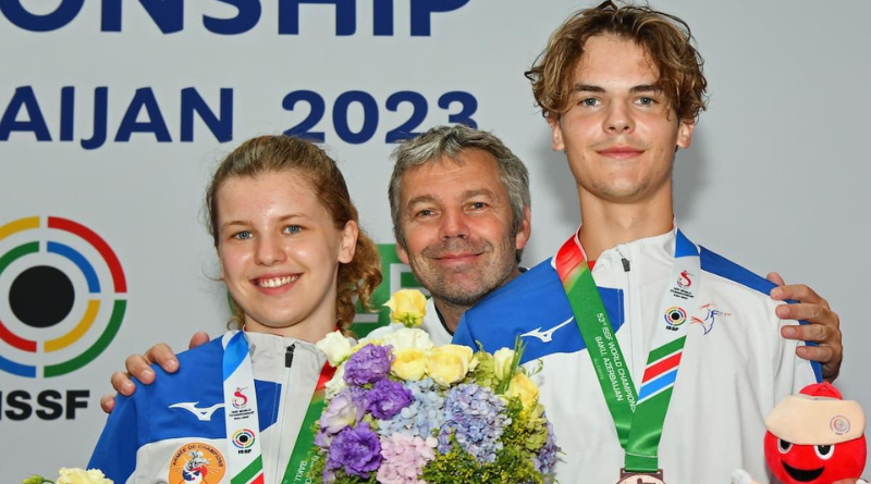 Mondiaux de tir Océanne Muller et Romain Aufrère en bronze par équipes