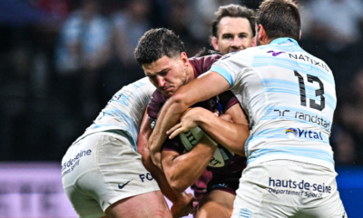 Top 14 (J1) : Réduit à 14, le Racing l'emporte quand même face à l'UBB