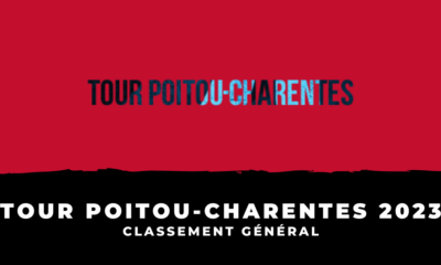 Tour Poitou-Charentes 2023 - Classement général
