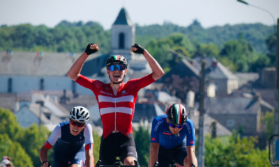 Tour de l'Avenir 2023 Anders Foldager (Danemark) remporte la 1ère étape
