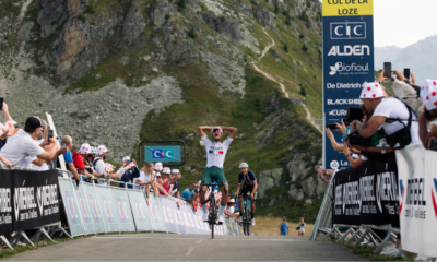 Tour de l'Avenir 2023 Isaac Del Toro Romero (Mexique) dompte le Col de la Loze