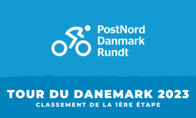 Tour du Danemark 2023 - Classement 1ère étape