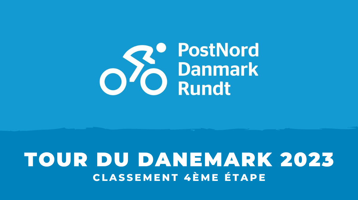 Tour du Danemark 2023 - Classement 4ème étape