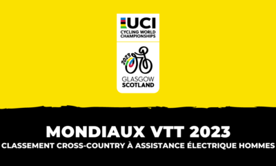 VTT Championnats du monde 2023 - Classement Cross-country à assistance électrique Hommes