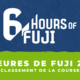 6 Heures de Fuji 2023 - Classement de la course