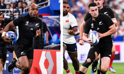 All Blacks Mark Telea et Will Jordan, une paire d'ailiers exceptionnelle
