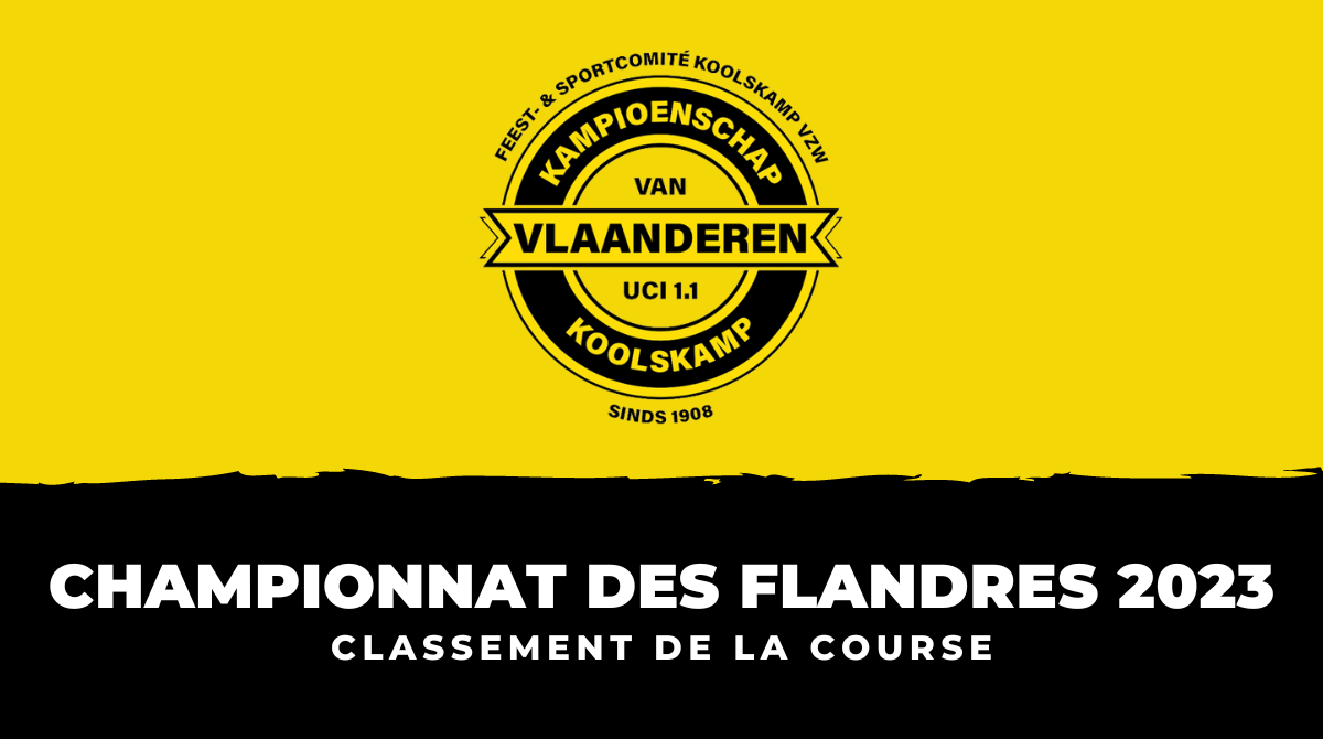 Classement Championnat des Flandres 2023