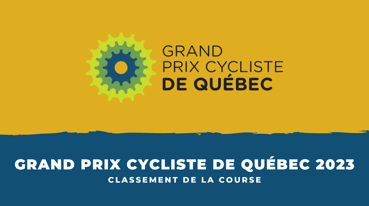 Classement Grand Prix de Québec 2023