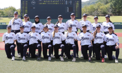 Coupe du monde de baseball Première difficile pour les Bleues