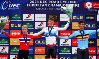 Cyclisme Championnats d'Europe 2023 Albert Philipsen seul au monde sur le contre-la-montre juniors (1)