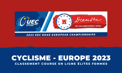 Cyclisme Championnats d'Europe 2023 - Classement Course en ligne femmes