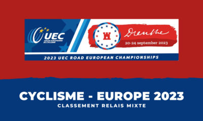 Cyclisme Championnats d'Europe 2023 - Classement Relais mixte